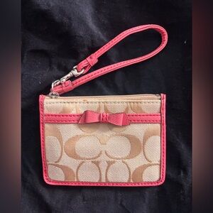 Coach | Mini Wristlet with Pouch